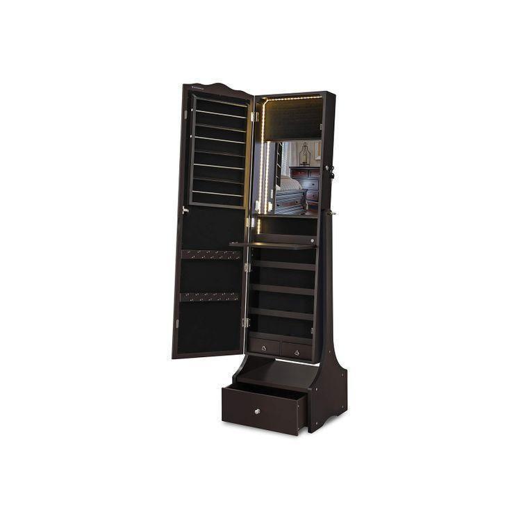Light Strip Jewelry Cabinet FredCo