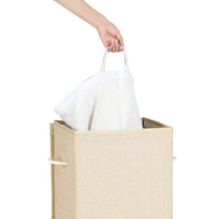 Linenette Fabric Laundry Hamper FredCo