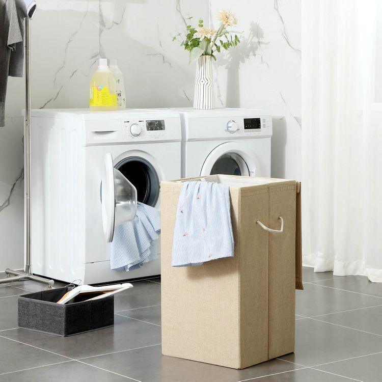 Linenette Fabric Laundry Hamper FredCo