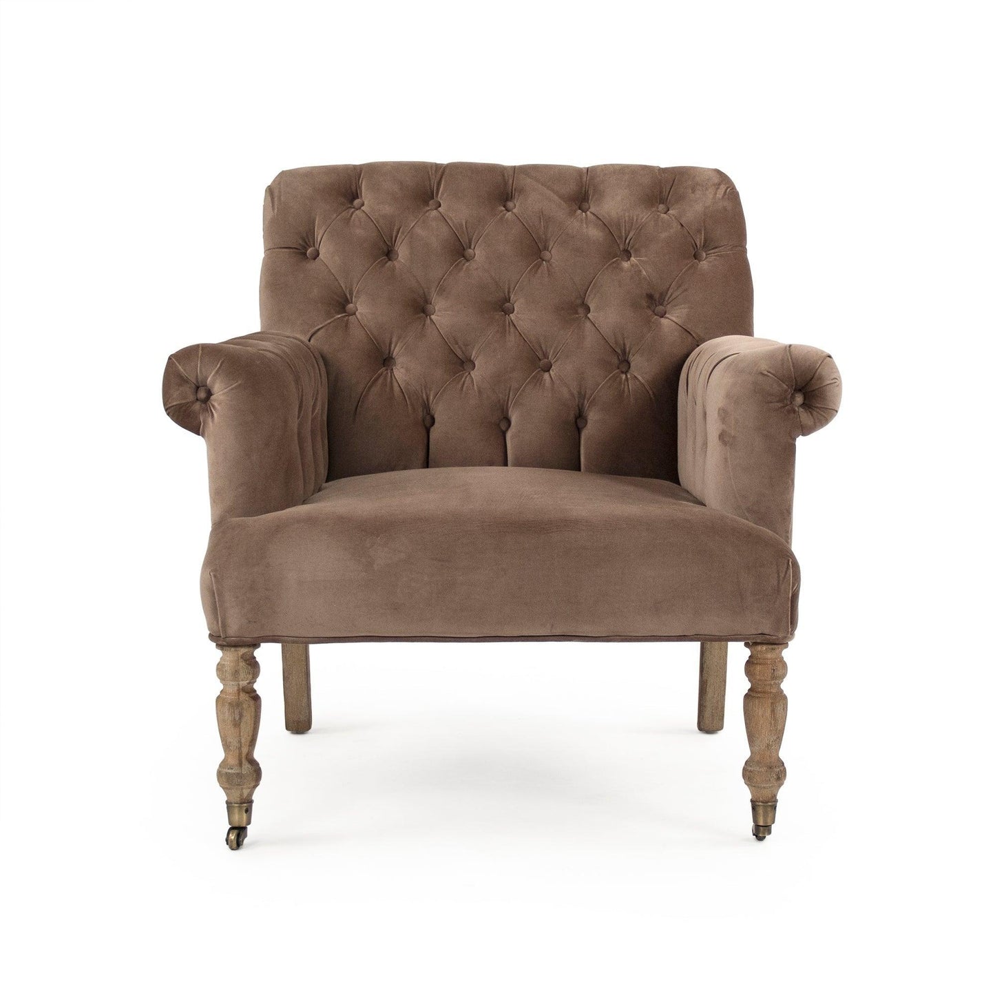 Lorraine Tufted Arm Chair ZEN026 E272 V011 FredCo