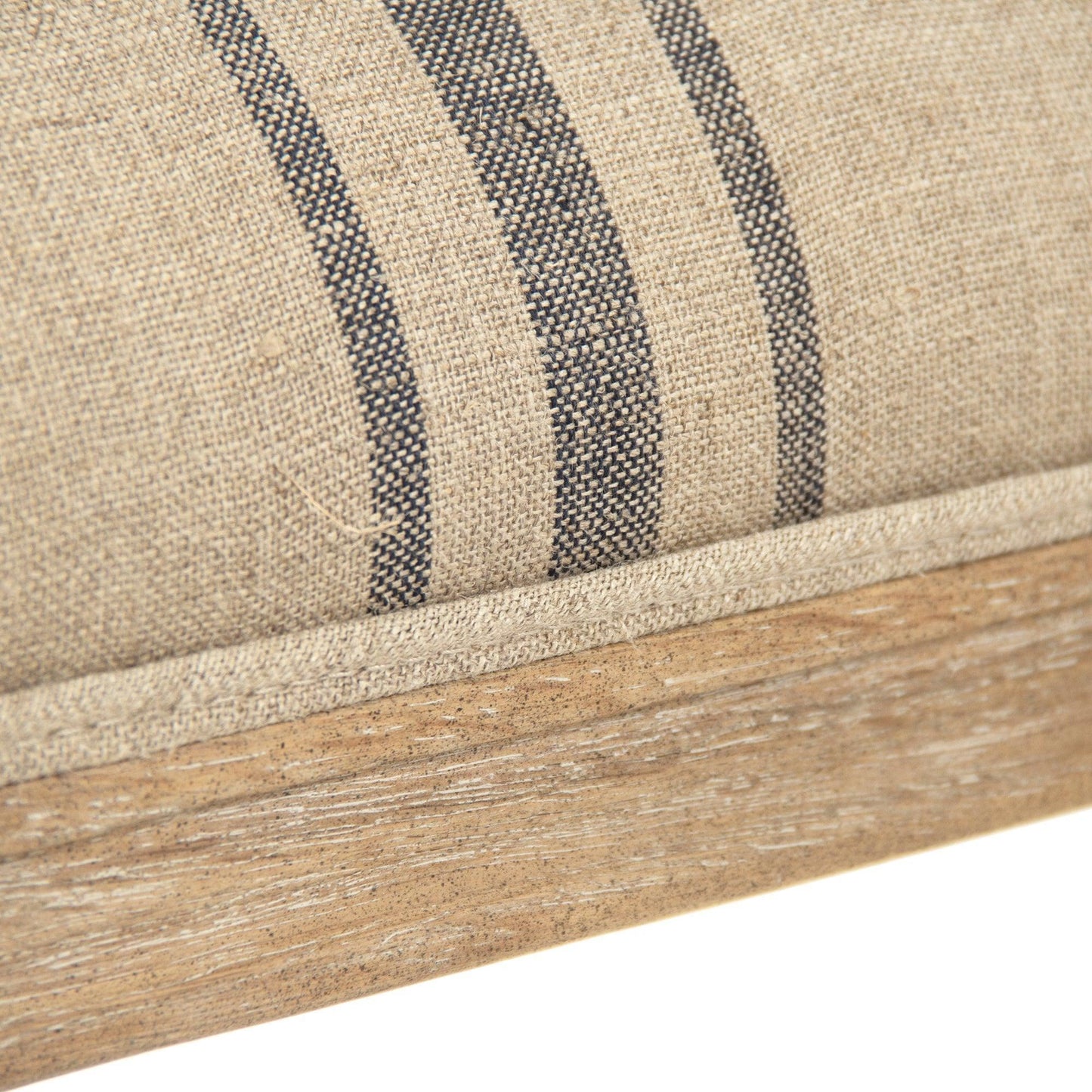 Louis Arm Chair B008 E272 A033 Blue Stripe FredCo