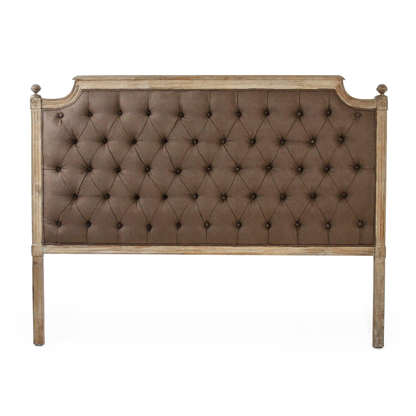 Louis Tufted Headboard Queen CL045 Queen E272 A008 FredCo