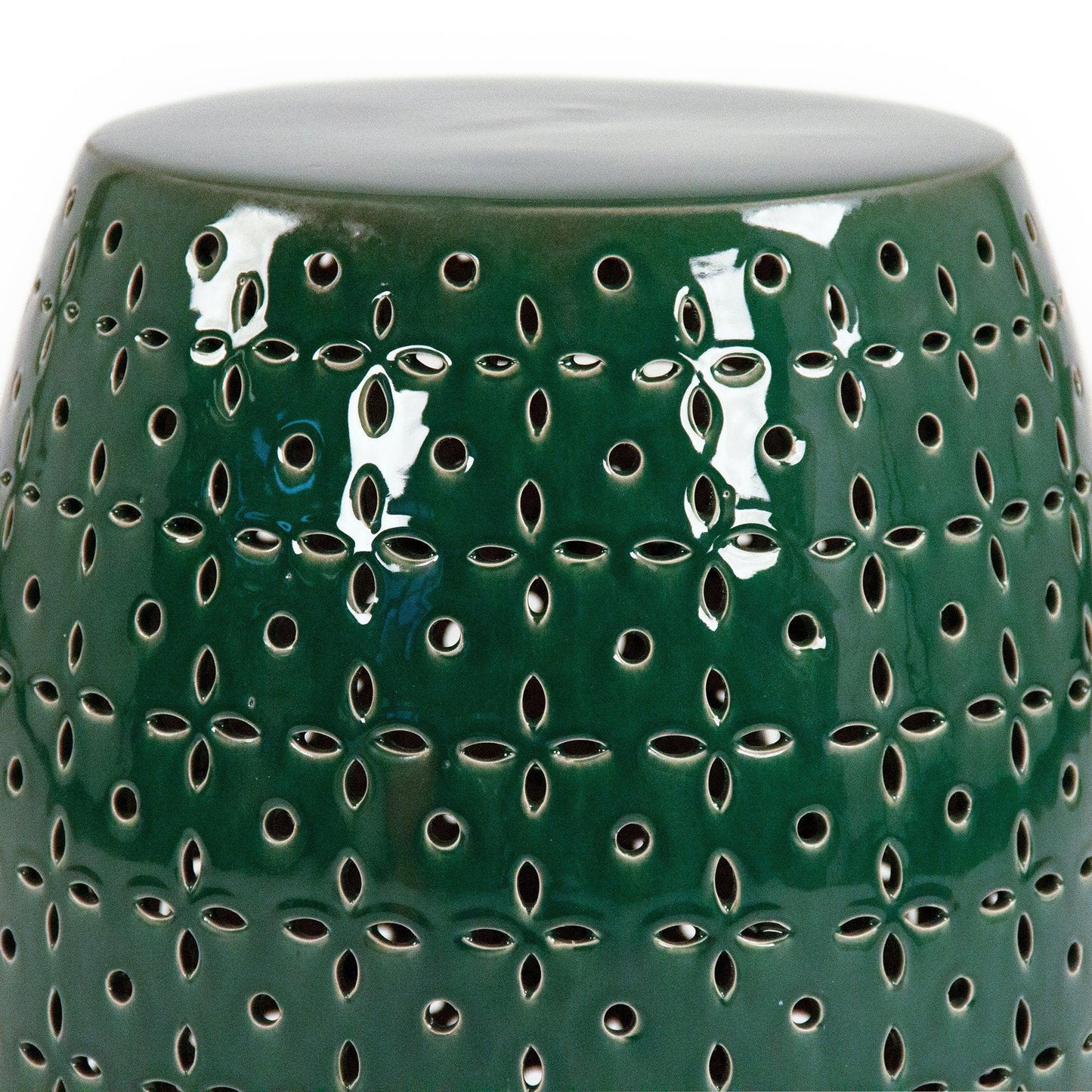 Lovell Garden Stool Teal JW150015 Teal FredCo