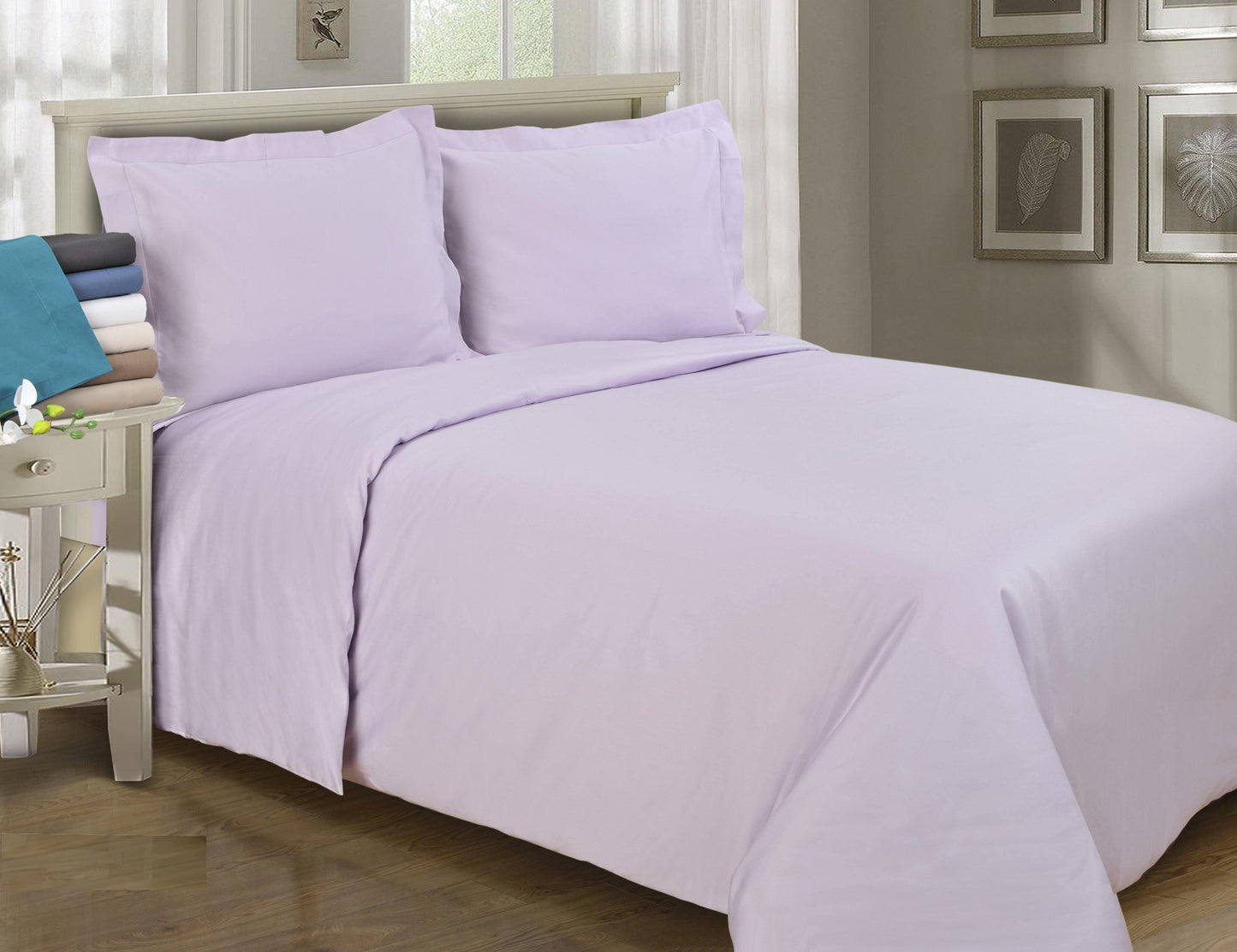 Luxurious 1000 Thread Count Premium Cotton Duvet Cover Set FredCo