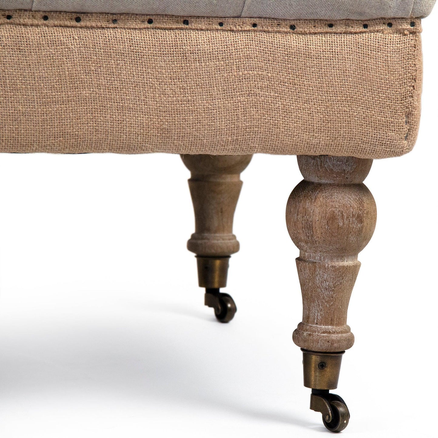 Maison Tufted Ottoman CF056-Z E272 A003/Jute REC FredCo