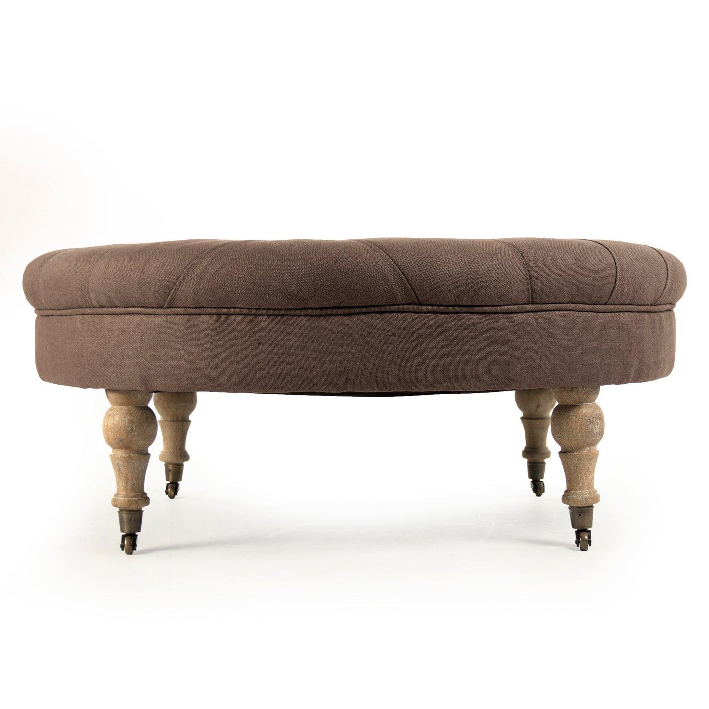 Maison Tufted Round Ottoman CF056-2 E272 A008 FredCo
