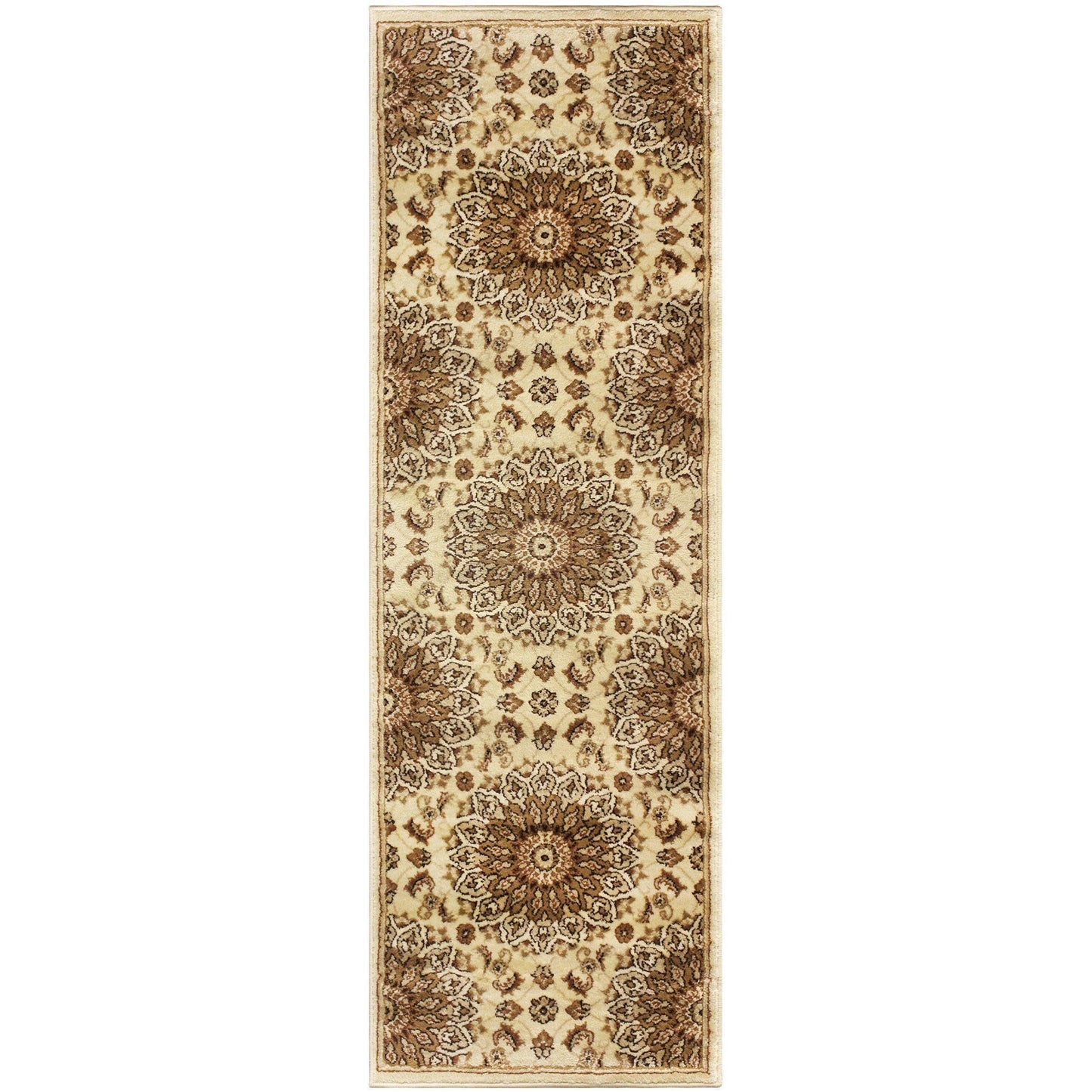 Marigold Vintage French Aubusson Design Floral Rug FredCo