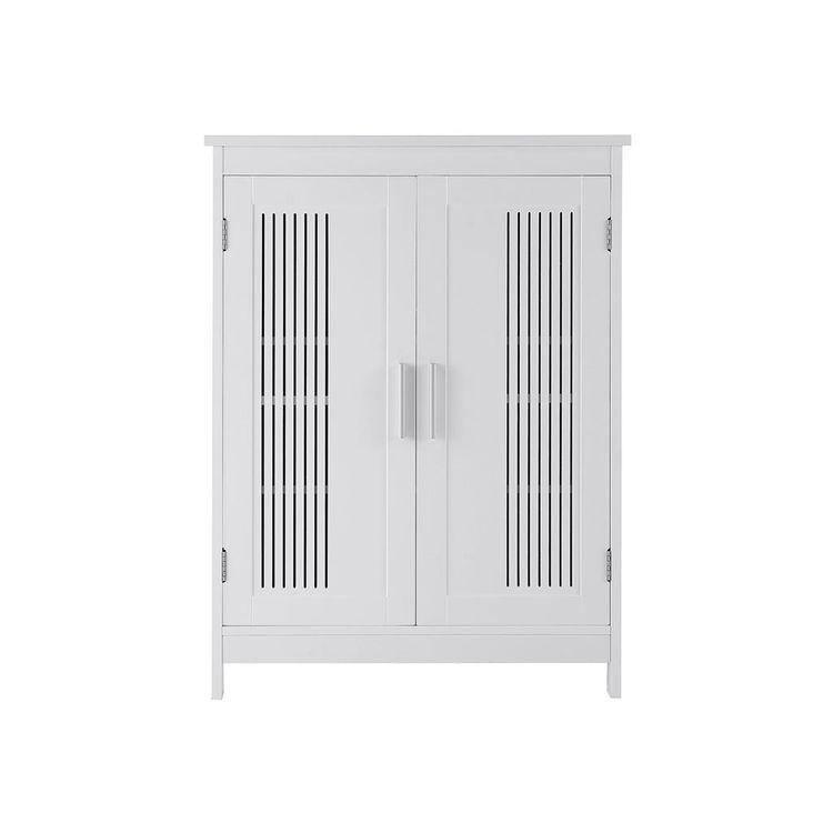 Matte White Bathroom Cabinet FredCo