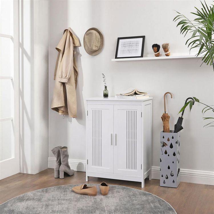 Matte White Bathroom Cabinet FredCo