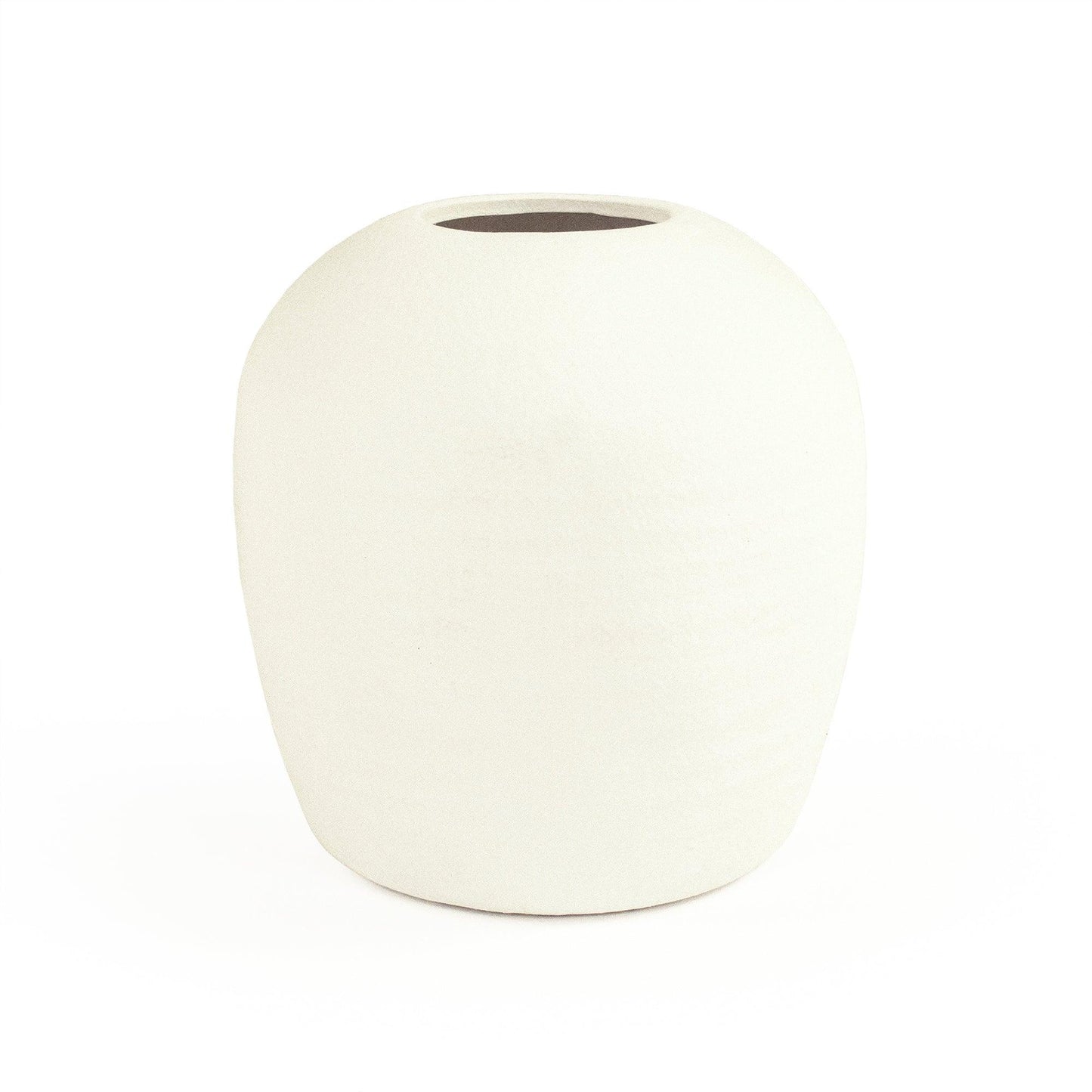 Matte White Vase (14665S A584A) FredCo
