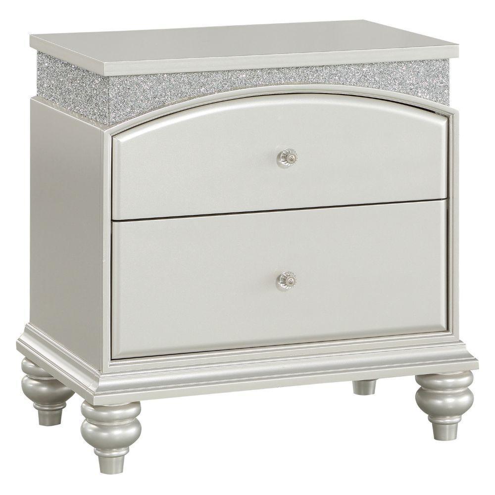 Maverick Nightstand, Platinum FredCo