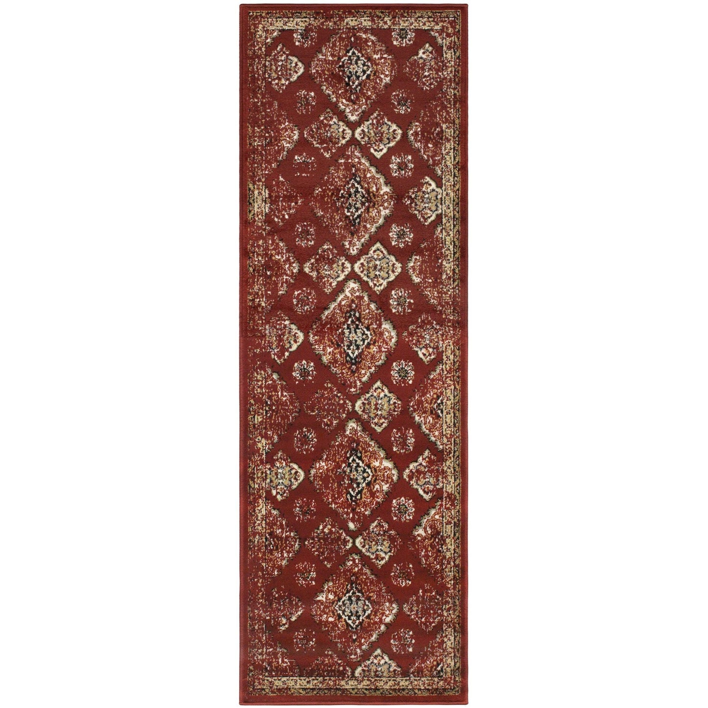 Mayfair Vintage Moroccan Diamond Medallion Rug FredCo