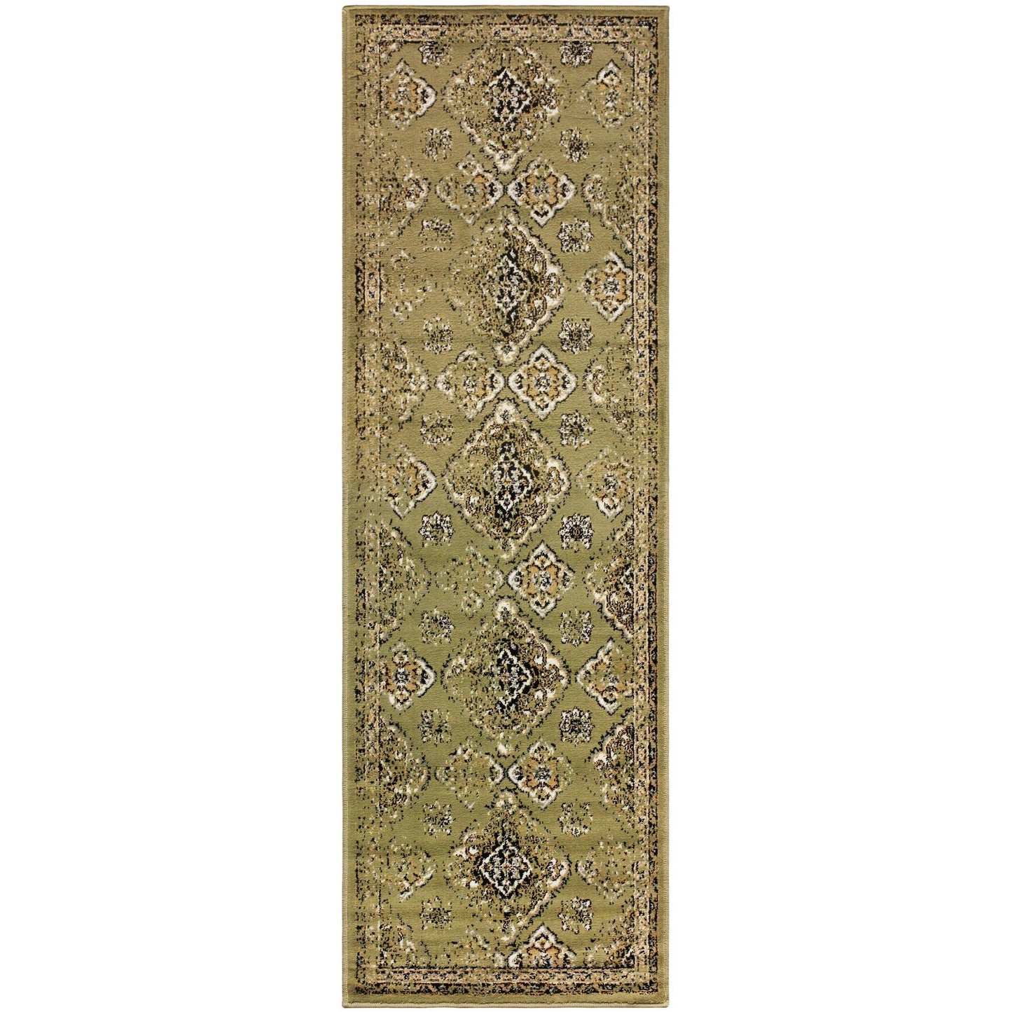 Mayfair Vintage Moroccan Diamond Medallion Rug FredCo