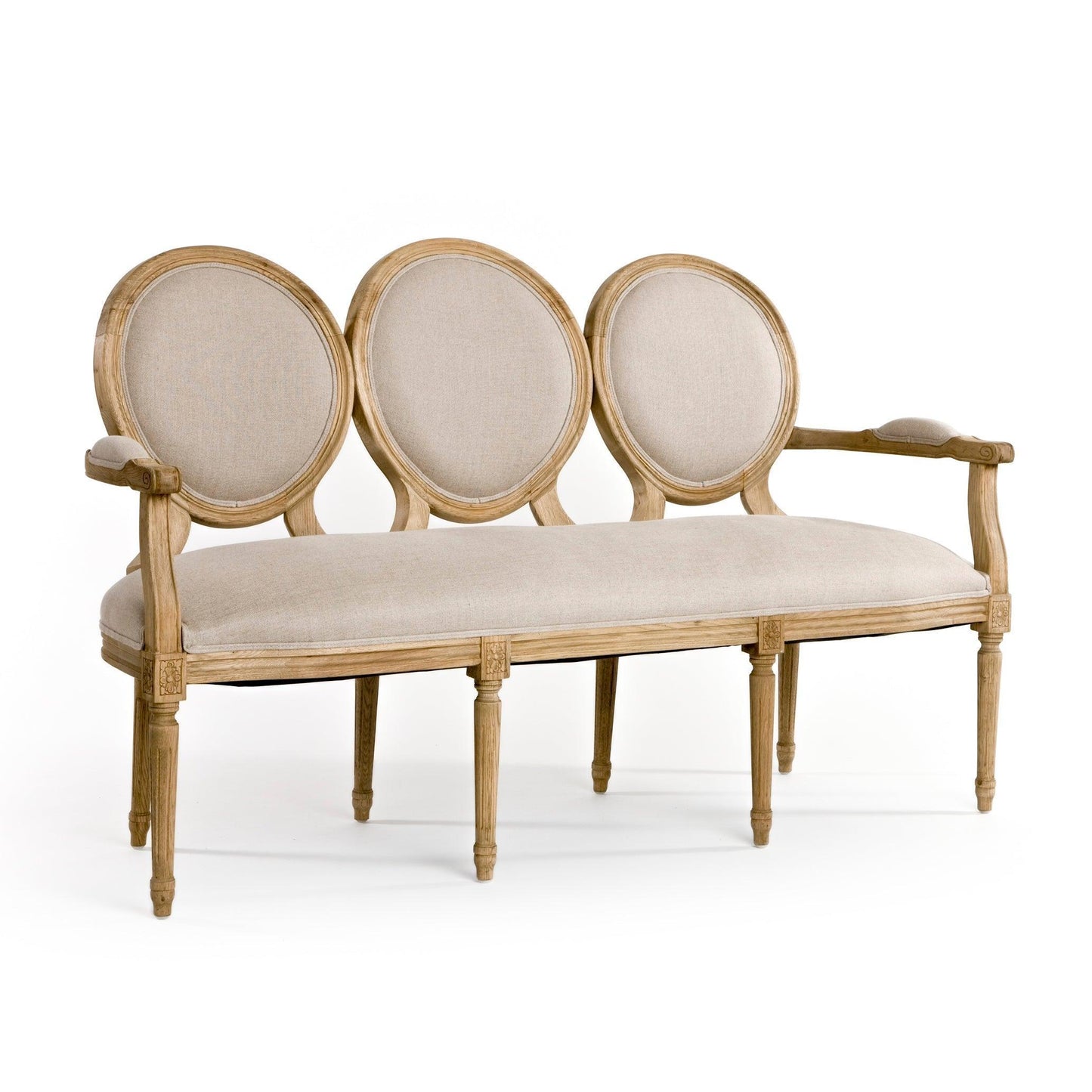 Medallion Settee B009-3 E255 A003 FredCo