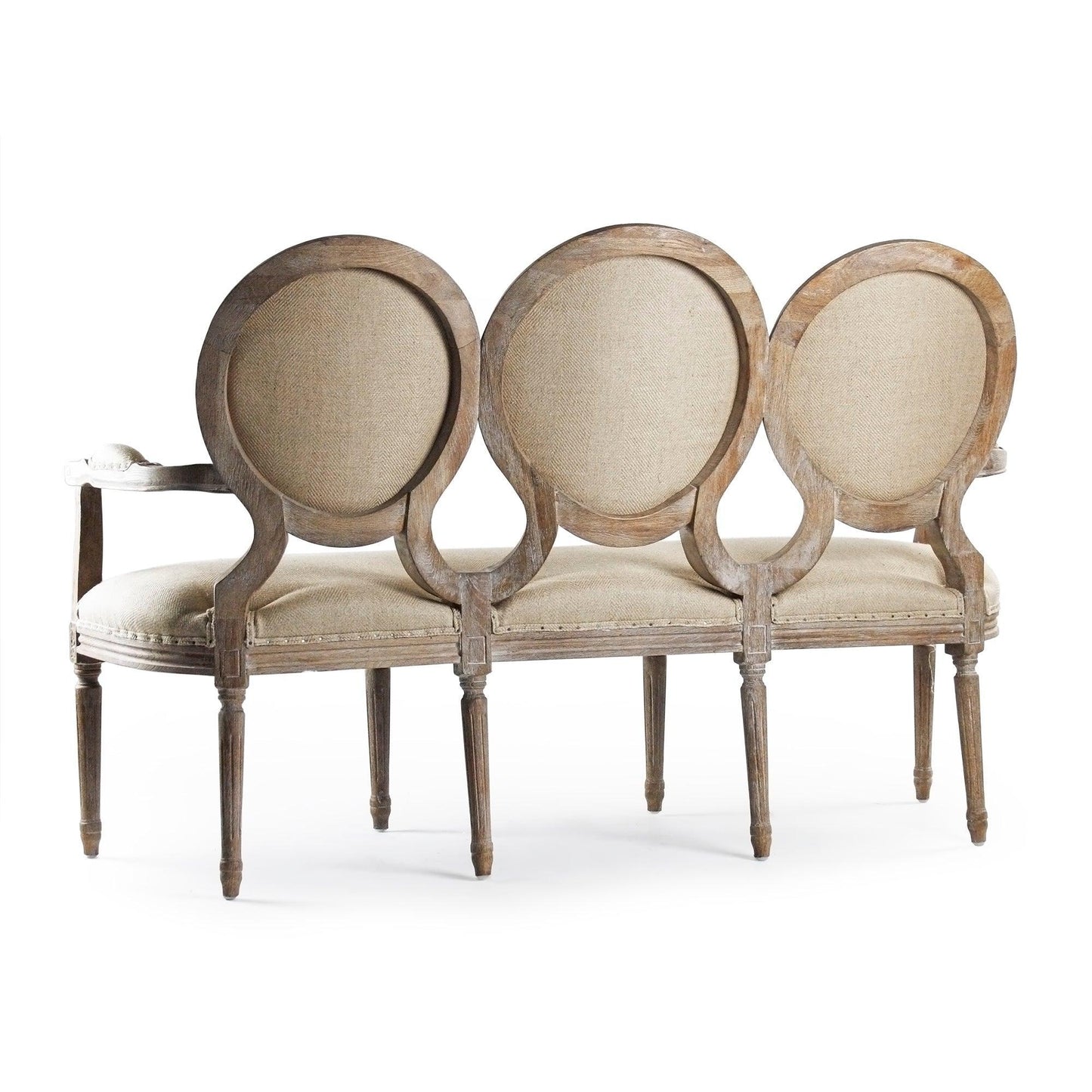 Medallion Settee B009-3 E272 H009 FredCo