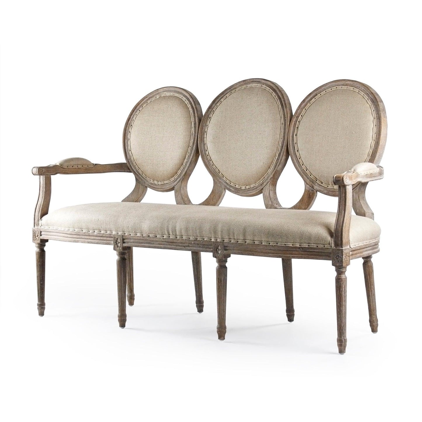 Medallion Settee B009-3 E272 H009 FredCo