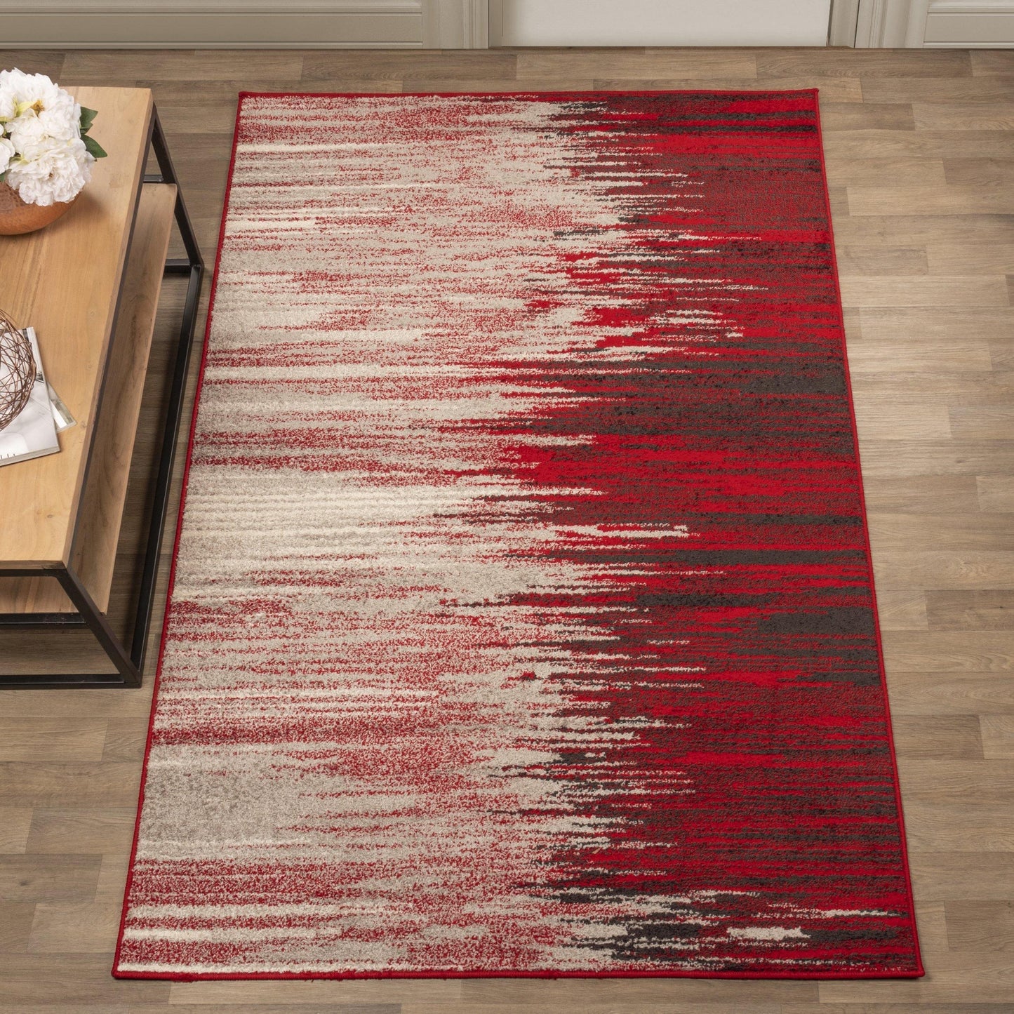 Meldrick Abstract Ultra-Modern Rug FredCo