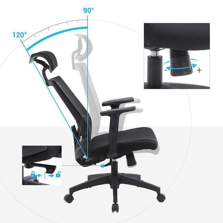 Mesh Office Chair High Back FredCo