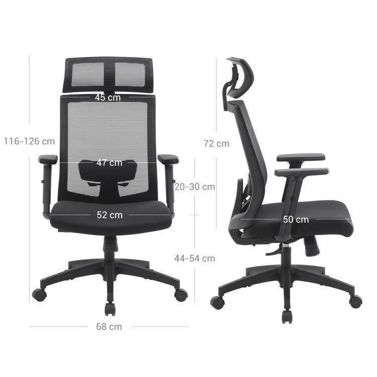 Mesh Office Chair High Back FredCo
