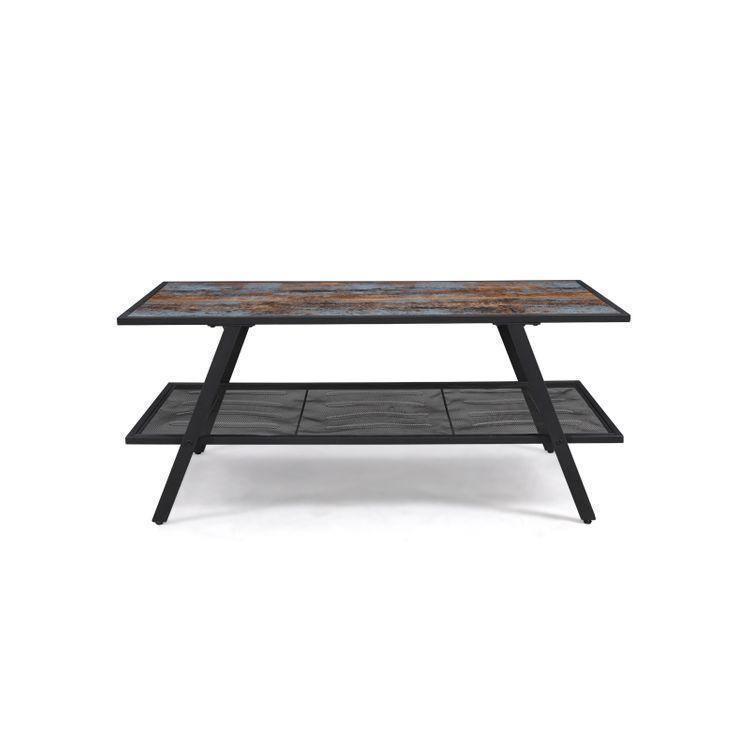 Mesh Shelf Coffee Table FredCo