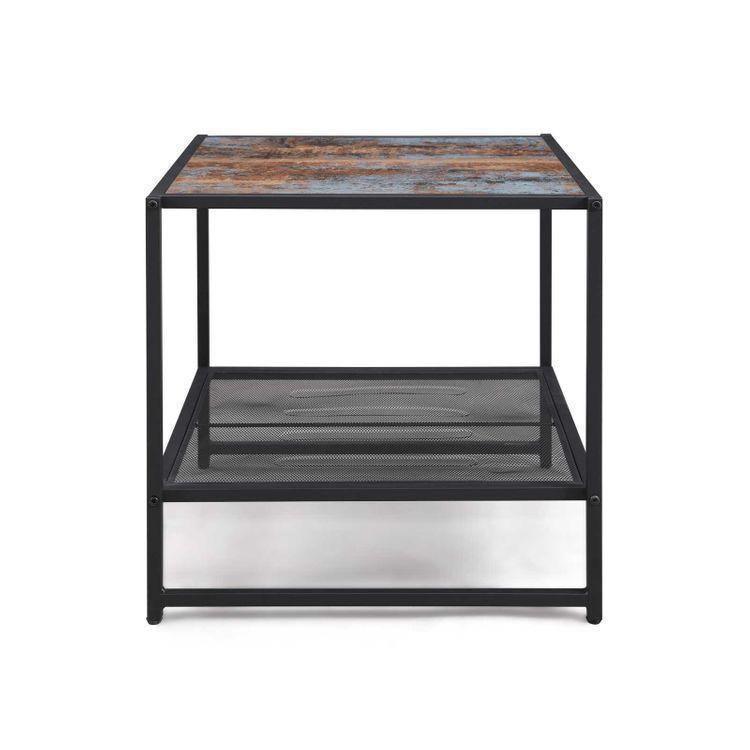 Mesh Shelf Side Table FredCo