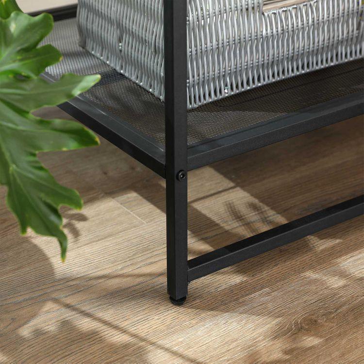 Mesh Shelf Side Table FredCo