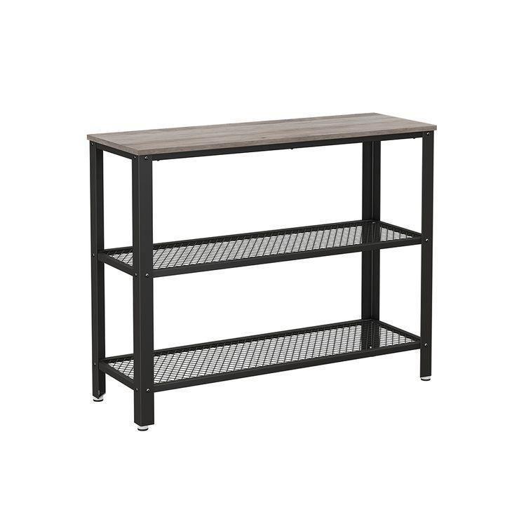 Mesh Shelves Hallway Table FredCo
