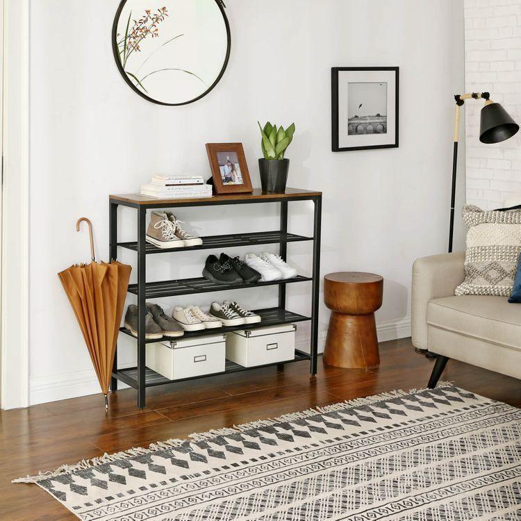 Mesh Shelves Shoe Organizer FredCo