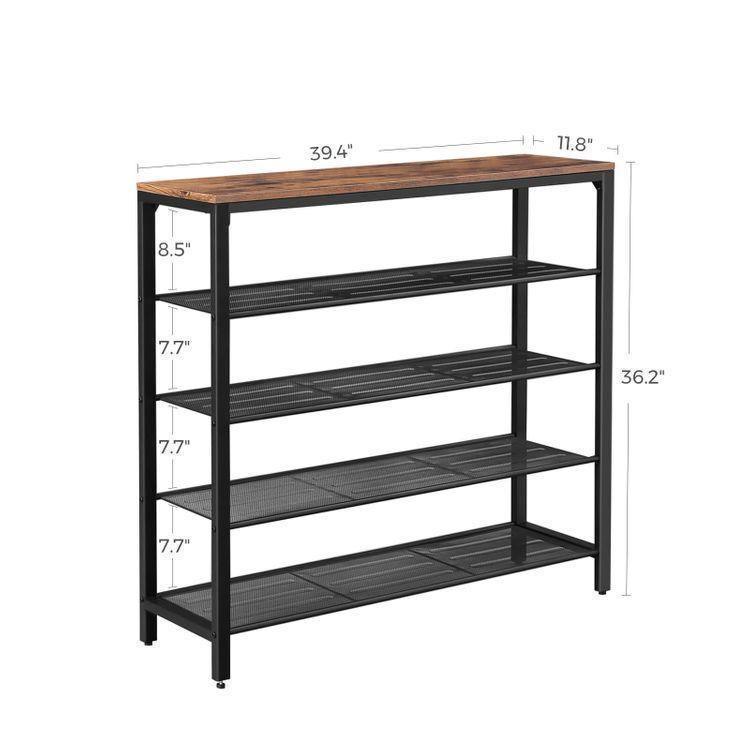 Mesh Shelves Shoe Organizer FredCo