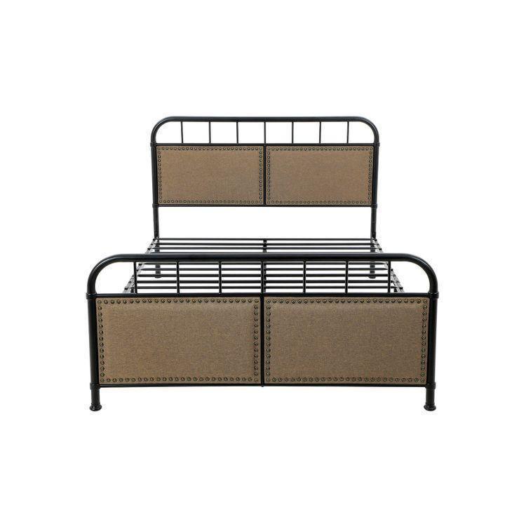Metal Frame with Vintage Headboard Footboard FredCo