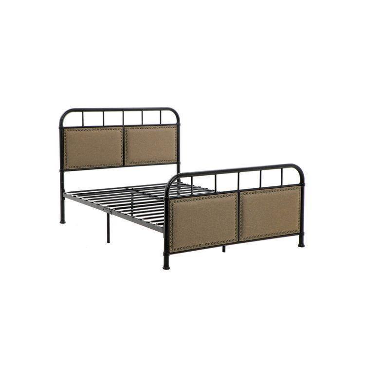Metal Frame with Vintage Headboard Footboard FredCo