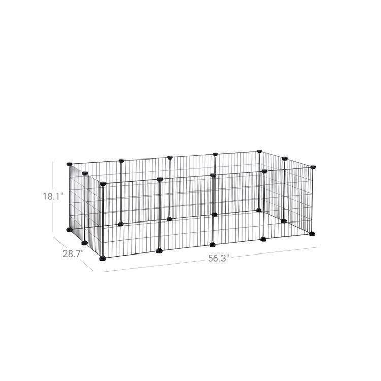 Metal Mesh Pet Playpen FredCo