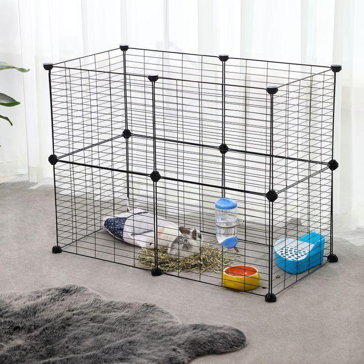 Metal Mesh Pet Playpen FredCo