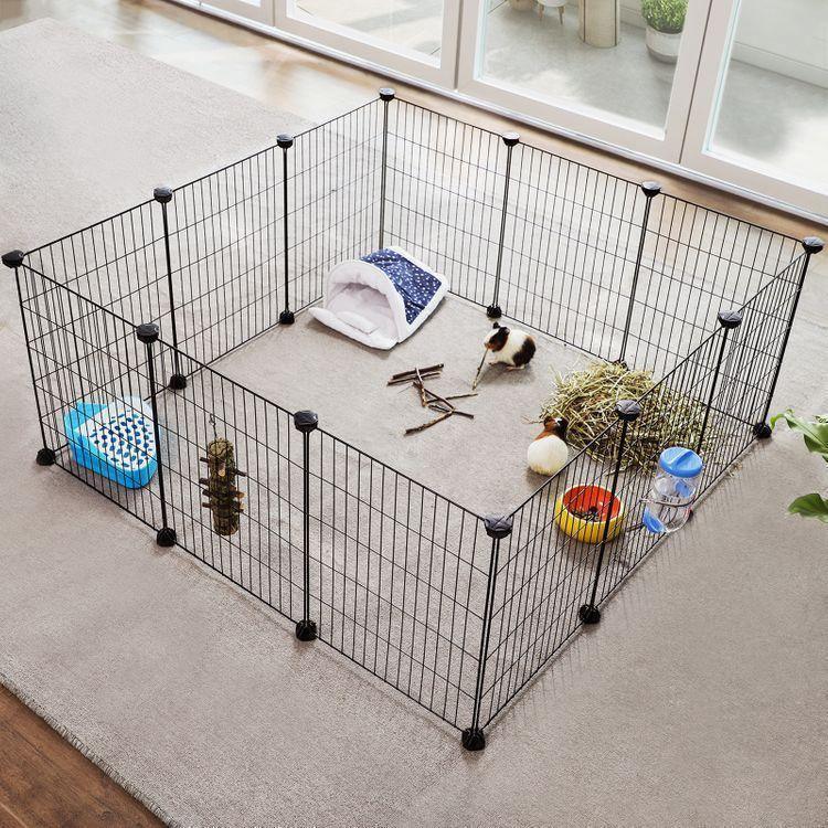 Metal Mesh Pet Playpen FredCo