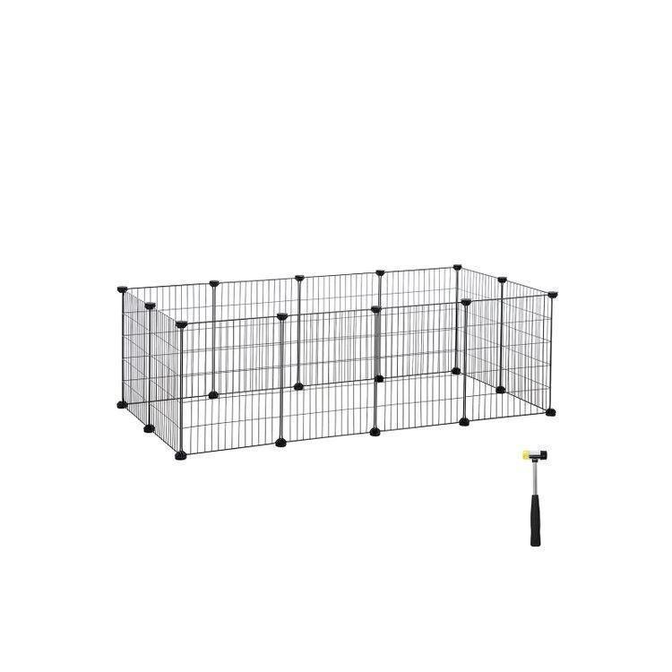 Metal Mesh Pet Playpen FredCo