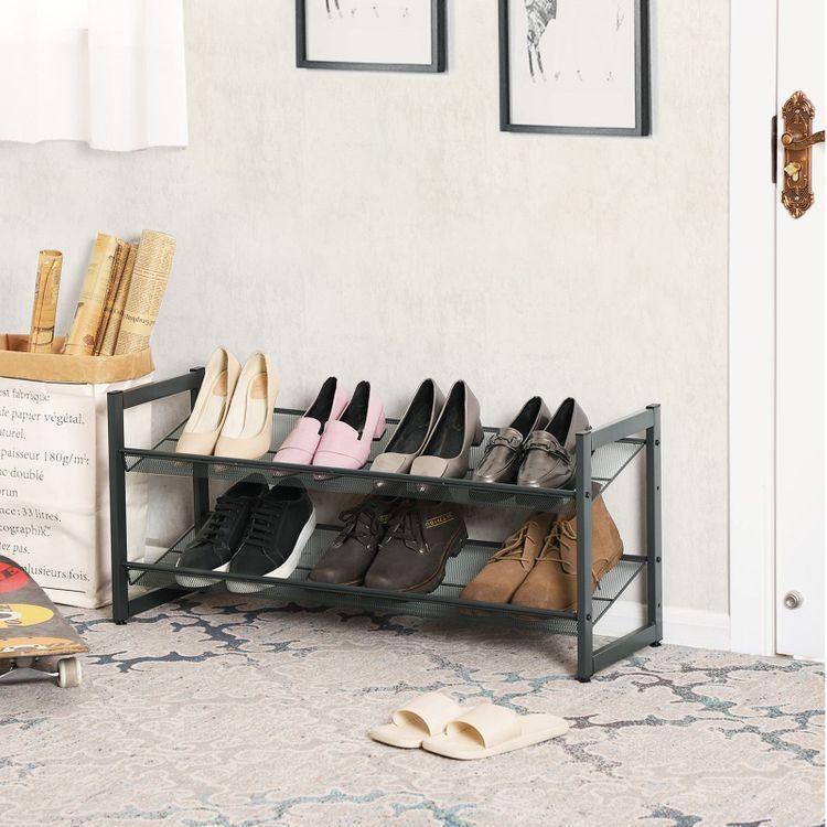 Metal Mesh Shoe Shelf FredCo