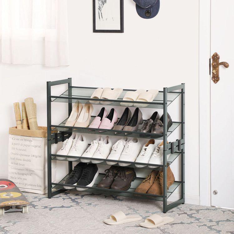 Metal Mesh Shoe Shelf FredCo
