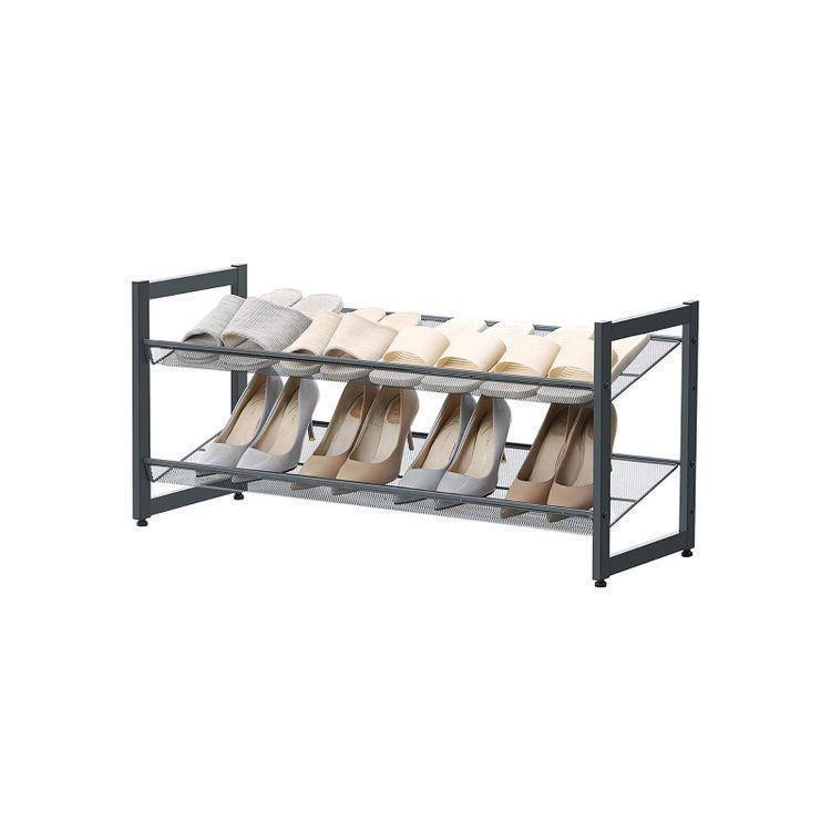 Metal Mesh Shoe Shelf FredCo