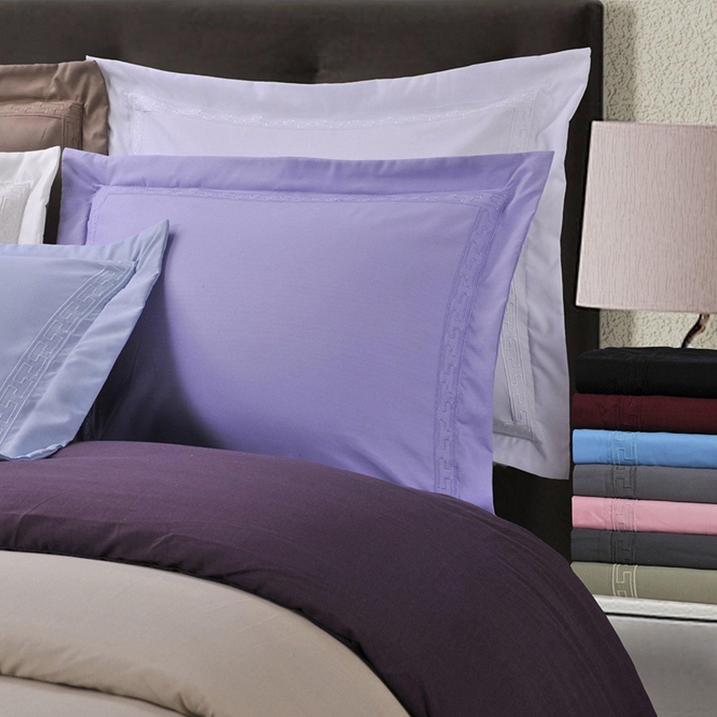Microfiber Wrinkle-Resistant Duvet Cover + Pillow Sham Set FredCo