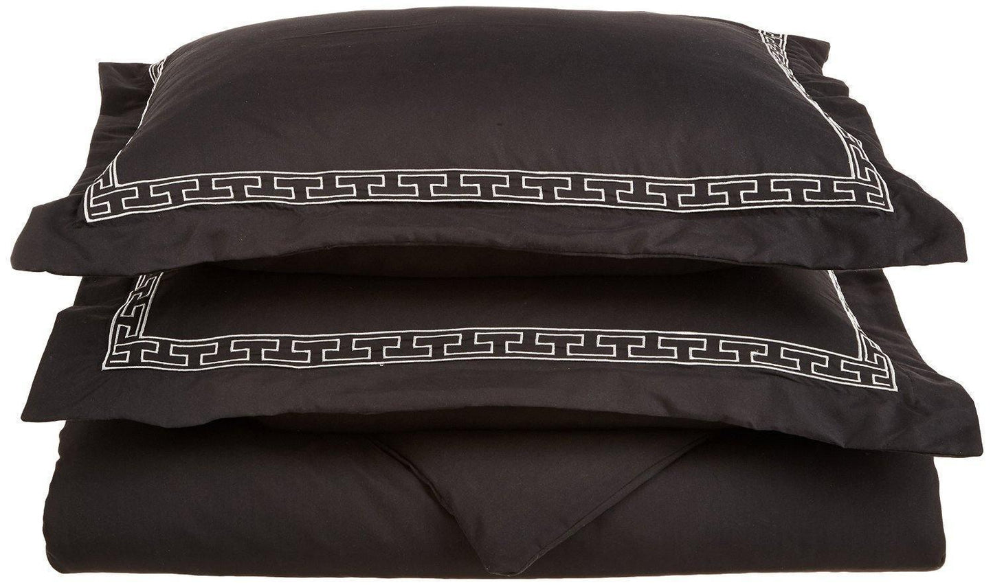 Microfiber Wrinkle-Resistant Duvet Cover + Pillow Sham Set FredCo