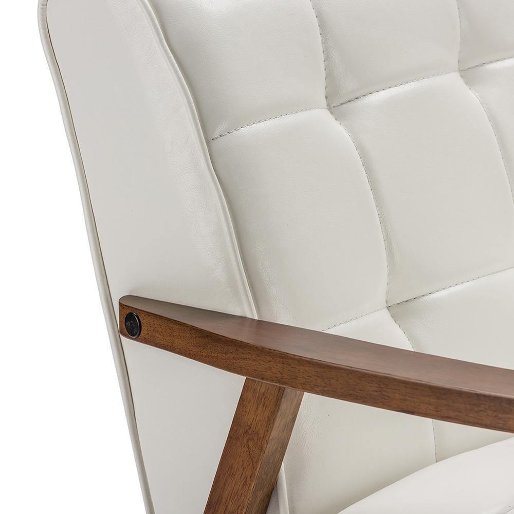Mid-Century Masterpieces Loveseat - White FredCo