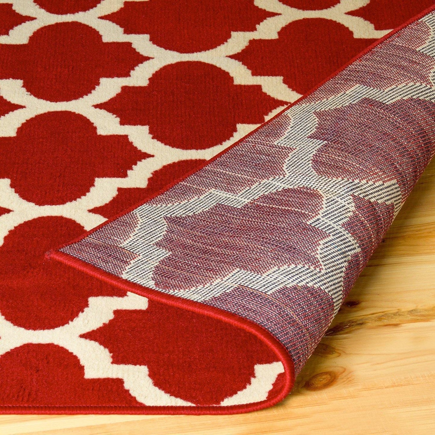 Modern Contemporary Quatrefoil Trellis Rug FredCo