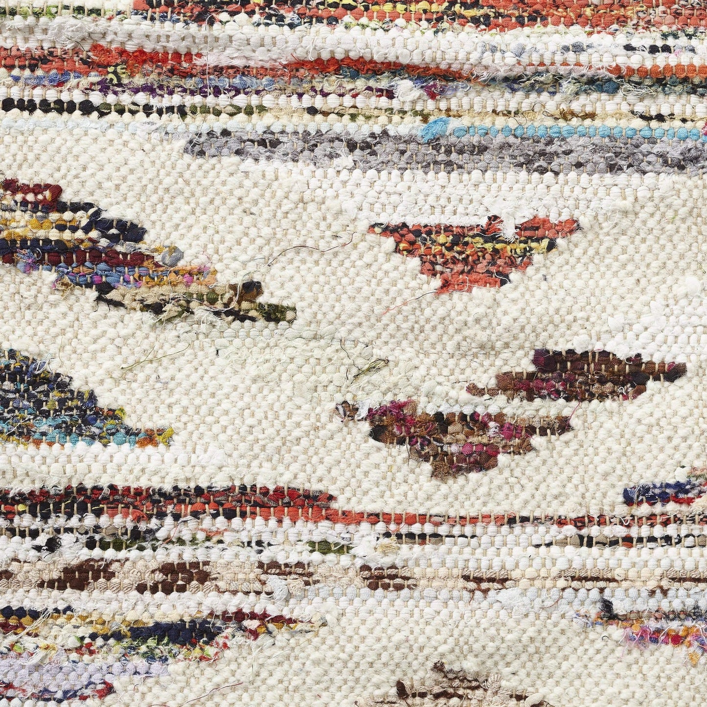 Montez Recycled Cotton and Wool Handcrafted Southwestern Rug FredCo