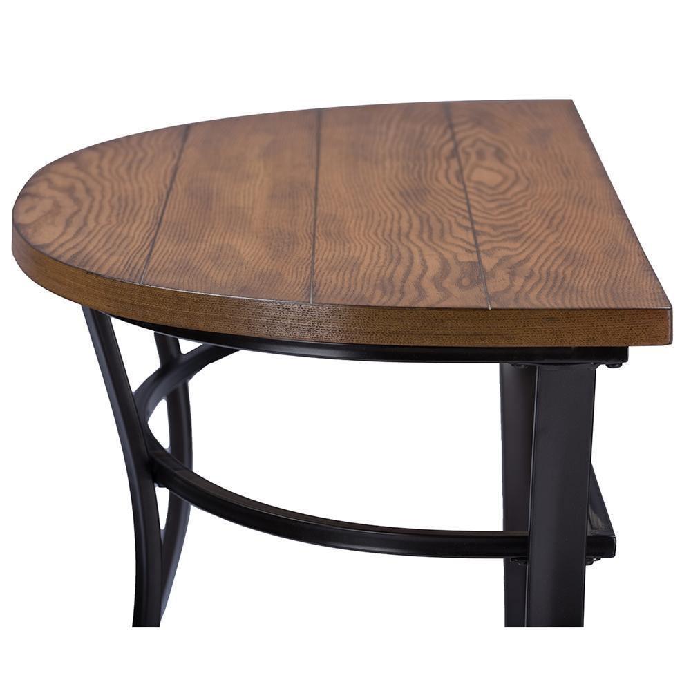 Newcastle Wood and Metal Console Table FredCo