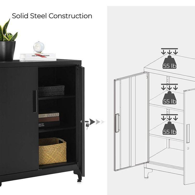Office Cabinet with Storage Shelves FredCo