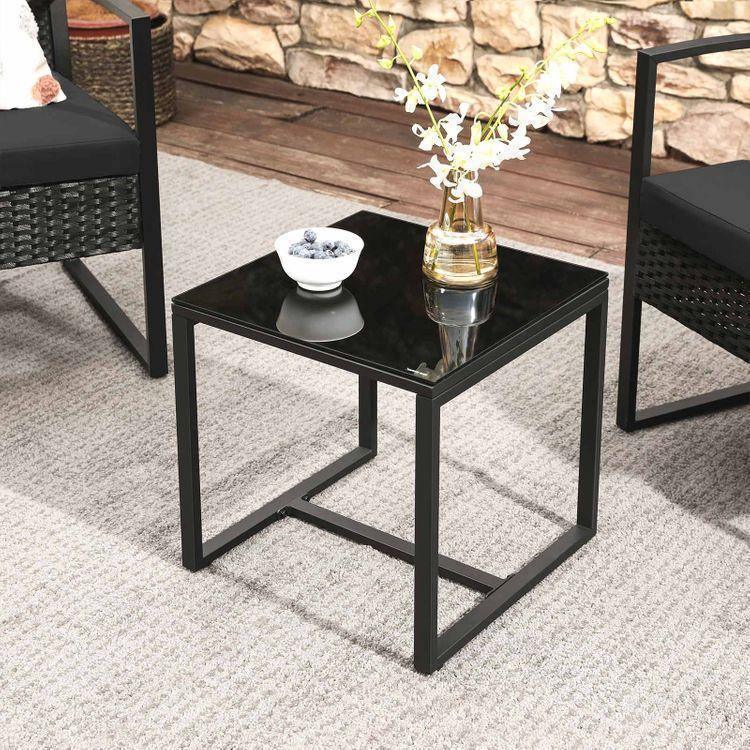 Outdoor Patio Furniture Sets Black FredCo