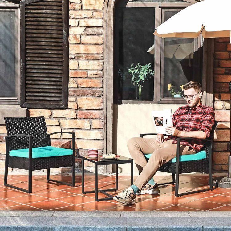 Outdoor Patio Furniture Sets Teal FredCo