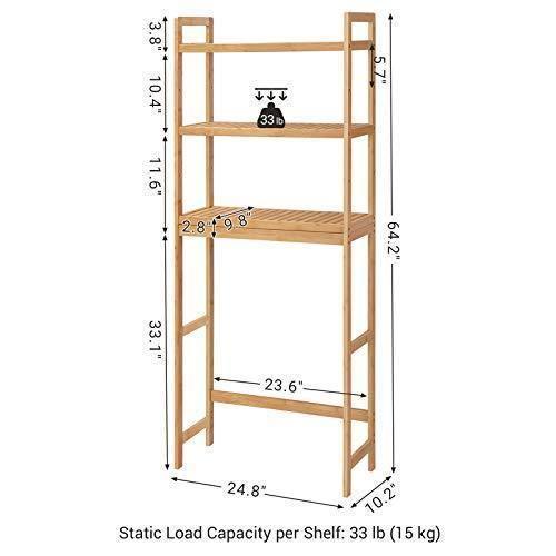 Over-The-Toilet Storage Natural FredCo