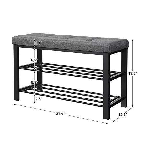 Padded Seat Shoe Bench FredCo