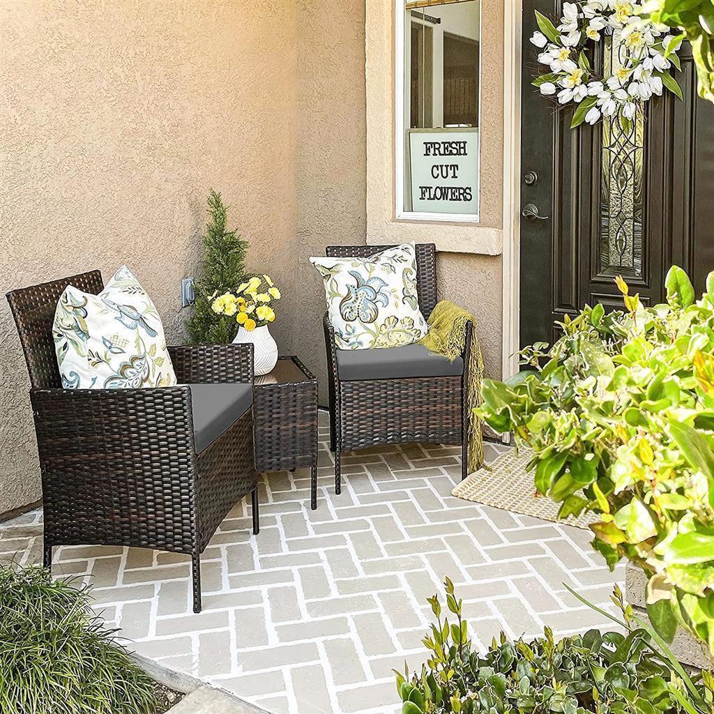 Patio PE Wicker Chairs FredCo